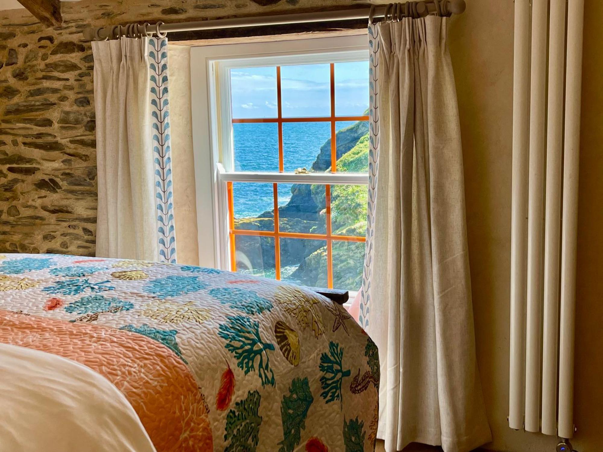 Unique Retreat - 2 Bedroom Cliff Top Cottage With Large Terrace 波特洛 外观 照片